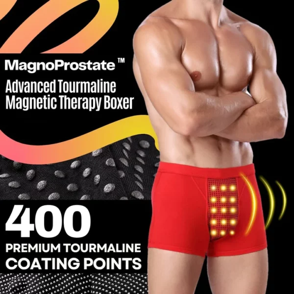 MagnoProstate™ - 高度なトルマリン磁気療法ボクサー