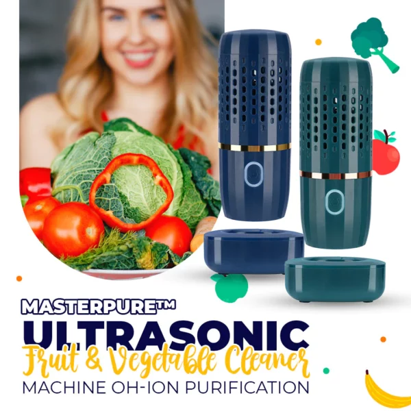 دستگاه پاک کننده اولتراسونیک میوه و سبزیجات MasterPure™ تصفیه یون OH