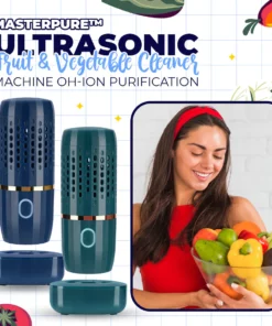 MasterPure™ Ultrasonic Fruit and Vegetable Cleaner Machine OH-ion Purification