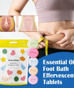NatureShape™ Essential Oil FootBath Effervescent Tablets