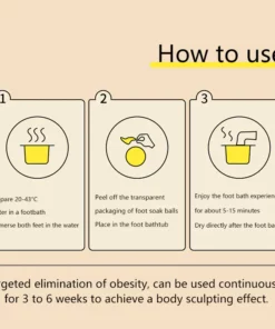 NatureShape™ Essential Oil FootBath Effervescent Tablets