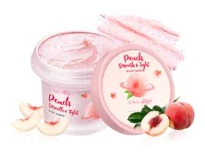 Oveallgo™ Peach PURI Exfoliating Smooth Body Scrub