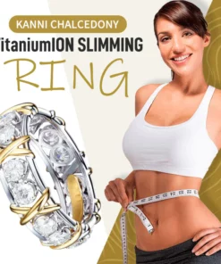 Alternative view of Oveallgo™Magnetology Moissanite Diamond Ring