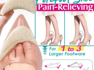 Pain-Relieving Forefoot Shoe Insert Pads