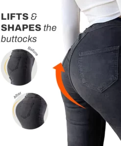 PlusSize High Compression DenimPrint Leggings