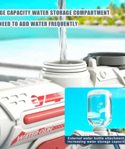 Alternative view of Space Electric Water Gun