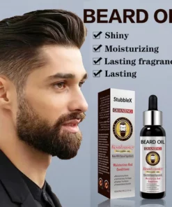 StubbleX™ Beard Growth Organic Care Oil