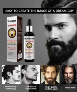 StubbleX™ Beard Growth Organic Care Oil