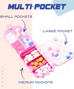 Alternative view of Triple Tier Mini Pill Box