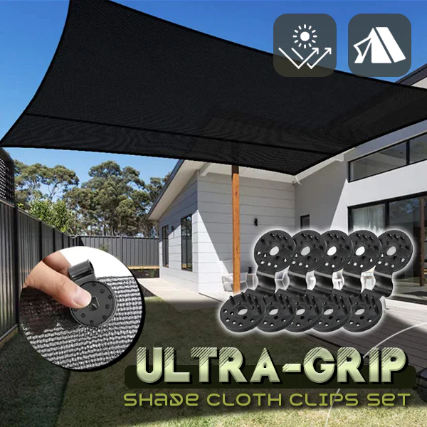 Ultra-Grip-Set mit Schattentuchklammern