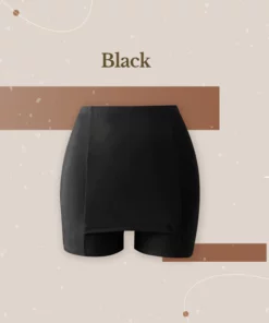 VSecret Double-Layer Front Crotch Shaping Shorts