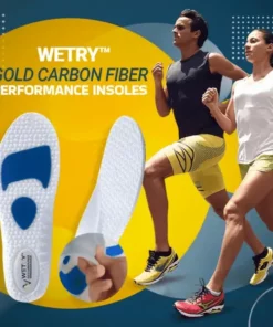 WETRY Gold Carbon Fiber Performance Insoles