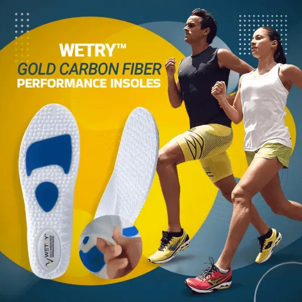 WETRY 金色碳纤维高性能鞋垫
