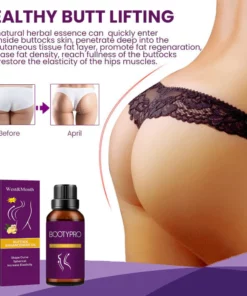 Alternative view of West&Month™ BootyPro Hip Lifting Massage Oil