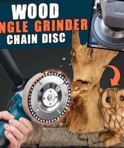 Wood Angle Grinder Chain Disc