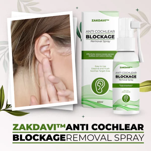 Zakdavi™️Anti Cochlear Blockage Removal Spray