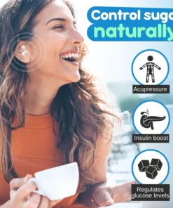 Alternative view of Acupressure Sugar Regulator Earrings