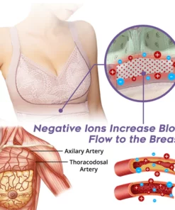 Alternative view of flysmus™ EleganzaCurve Tourmaline Fiber Recontour Bra