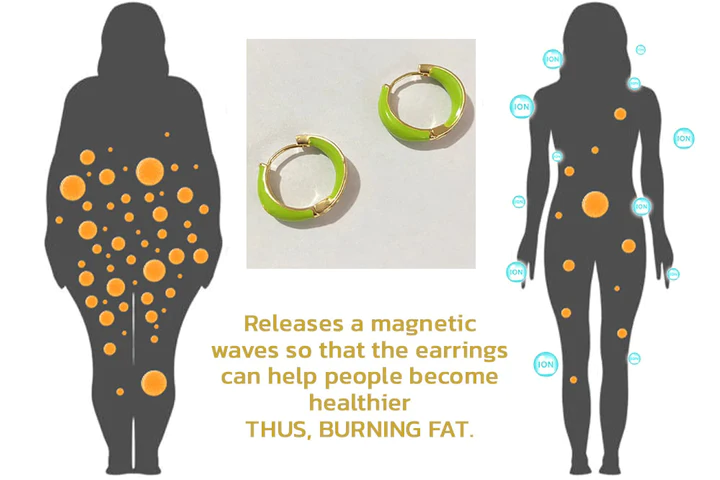 lymphatic activity hoop earrings