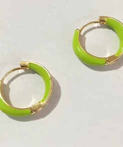 lymphatic activity hoop earrings