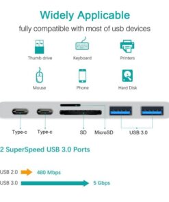 6 in 1 MacBook Hub