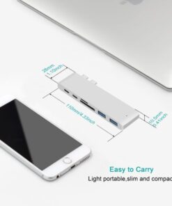 6 in 1 MacBook Hub