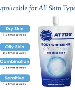 ATTDX BodyWhitening Nicotinamide RubbingMud Gel