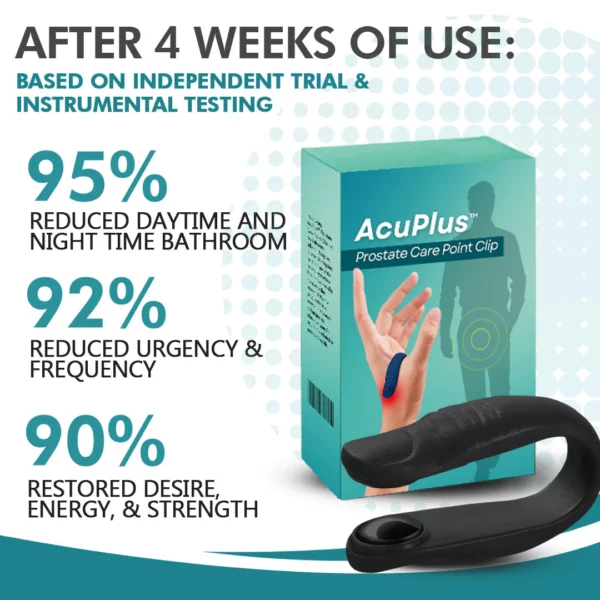 AcuPlus™ щипка за грижа за простатата