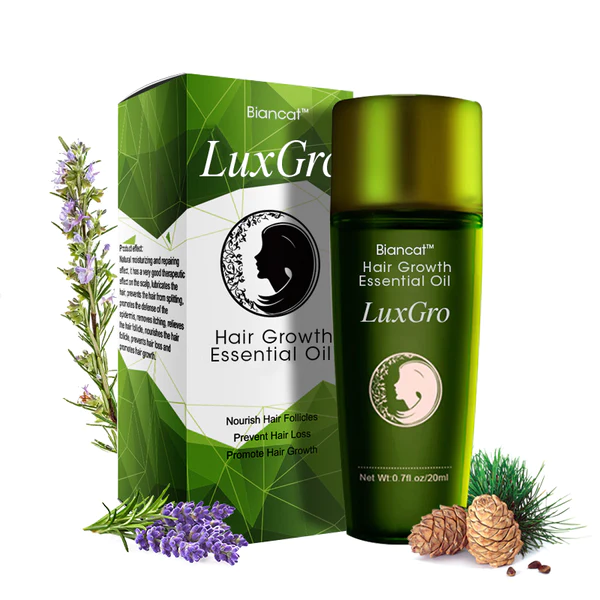 Aceite esencial para o crecemento do cabelo Biancat™ LuxGro