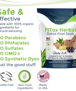 Biancat™ FiTox Herbal Detox Foot Soak