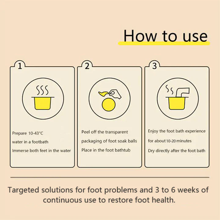 CC™ Essential Oil FootBath Effervescent Tablets