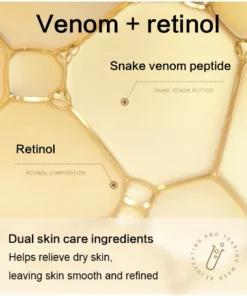 CC™ Retinol snake venom gold mask