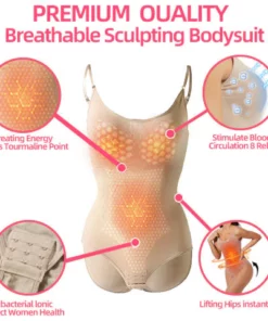 COLORIVE™ Ion Sculpting Bodysuit With Snaps
