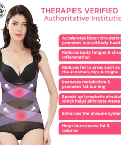 COLORIVE™ Ion Sculpting Bodysuit With Snaps