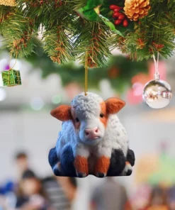 Cartoon Cow Decorative Ornament