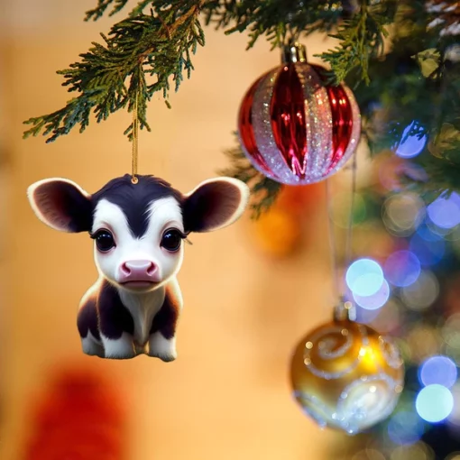 Cartoon Cow Decorative Ornament - Image 6