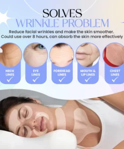 Ciao™All In One Medical Grade Silicone Wrinkle Patch