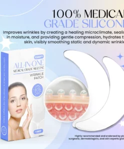 Ciao™All In One Medical Grade Silicone Wrinkle Patch