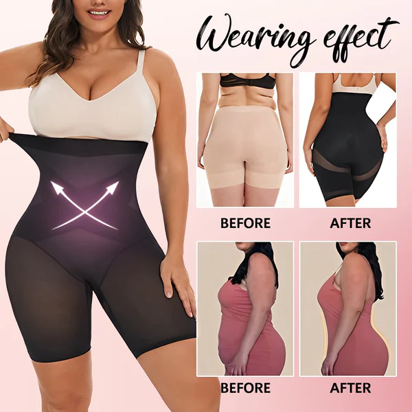 Cross Compression Abs & Booty High Waisted Shapewear