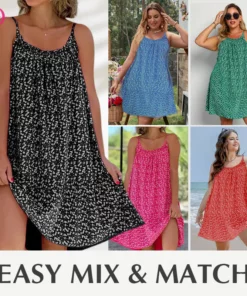 Floral Printed Camisole Dress