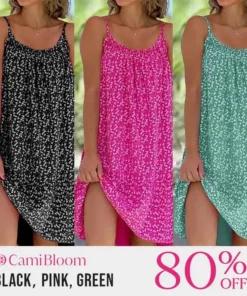 Floral Printed Camisole Dress