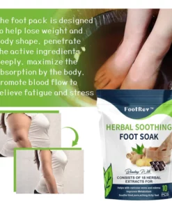 FootRev™ Detox Herbal Foot Soak Bag for Body Slimming