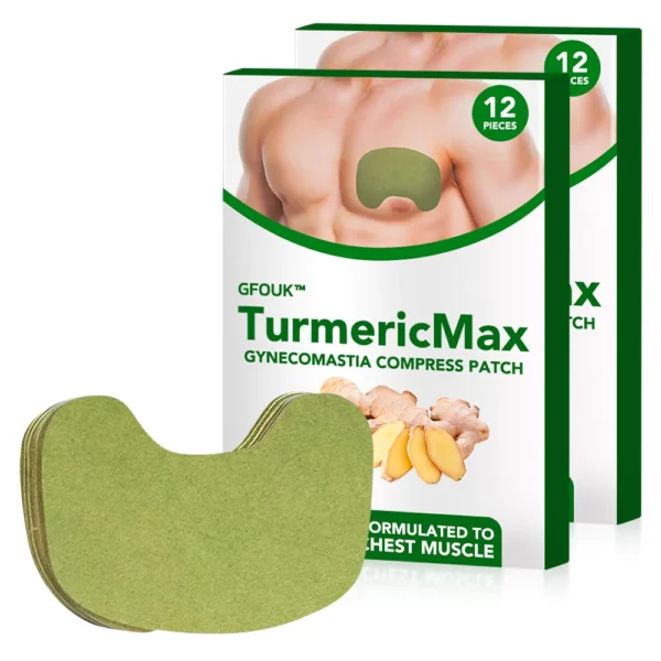 GFOUK™ TurmericMax Gynecomastia कंप्रेस पैच