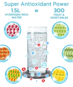 GFOUK™ IONWater Entgiftender Turmalin Energie Edelstein Untersetzer