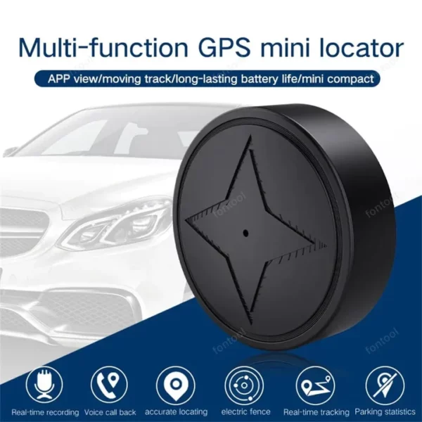 GPS Tracker Malosi Magnetic Car Vehicle Tracking Anti-leiloa