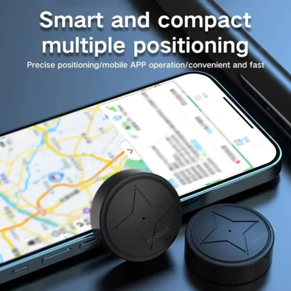 GPS Tracker Strong Magnéitescht Auto Gefier Tracking Anti-verluer