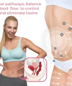 GleamGems™ MagnePress Umbilical Acupressure Detox Navel Ring