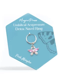 GleamGems™ MagnePress Umbilical Acupressure Detox Navel Ring