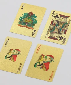 Gold Foil Playing Cards