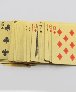 Gold Foil Playing Cards